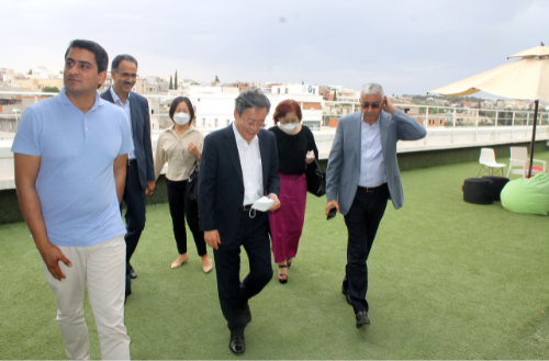 Visite de l'Ambassadeur de la Corée du Sud